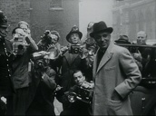 Pandit Jawaharlal Nehru of India arrives at 10 Downing Street for Commonwealth Prime Ministers\%27 meeting&sbquo;  London; Oct 48
