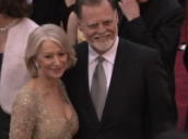 Best Actress nominee Helen Mirren and husband Taylor Hackford at Oscars&sbquo;  Los Angeles; 25 February 2007