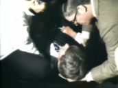 Robert F. Kennedy lies on kitchen floor of The Ambassador Hotel&sbquo;  after being shot in the head&sbquo; Los Angeles; 5 June 1968