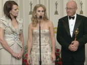 Kate Ledger&sbquo;  with her parents&sbquo; talks about telling Heath Ledger she thought he might get nominated for his role as The Joker at 81st Annual Academy Awards press room&sbquo; Hollywood; 22 February 2009
