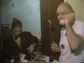 Train robber Ronnie Biggs celebrating with family and friends at party marking 20th anniversary of his escape from prison&sbquo;  Brazil; July 1985