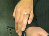 Sophie Rhys Jones\%27 engagement ring&sbquo;  Engagement of Prince Edward; 06 Jan 99