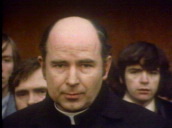 Father Edward Daly talks to press about conduct of paratroopers sent into Bogside to arrest rioters&sbquo;  \%27they just came in firing&sbquo; there was no provocation whatsoever..it was completely outrageous&sbquo; d